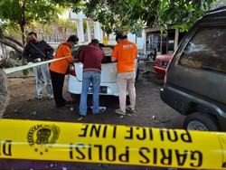 Tim Inafis Olah TKP Rumah-rumah Warga yang Dirusak Massa Perguruan Silat