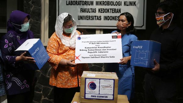 Bantuan Mesin PCR untuk Penanganan COVID-19