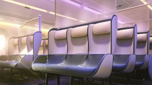 Begini Rencana Desain Kabin Pesawat Pasca Pandemi