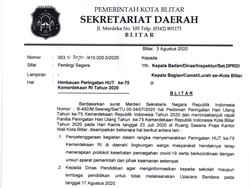 Pemkot Blitar Tak Larang, Tapi 3 Camat  Ini Sepakat Tiadakan Lomba Agustusan