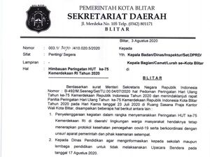 Pemkot Blitar Tak Larang, Tapi 3 Camat  Ini Sepakat Tiadakan Lomba Agustusan Pemkot Blitar Tak Larang, Tapi 3 Camat  Ini Sepakat Tiadakan Lomba Agustusan