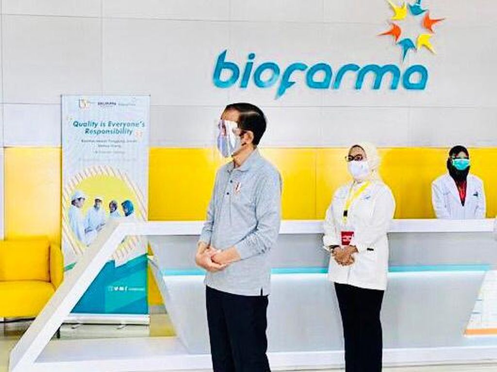 Jokowi Akan Hadiri Peluncuran Vaksin Indovac di Bio Farma Bandung