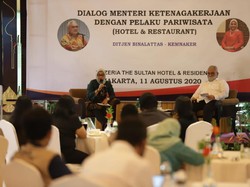 Menaker dan Pelaku Pariwisata Dialog Cari Solusi Hadapi Pandemi