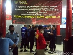 Petugas Gabungan Razia Lapas Kuningan