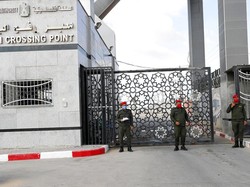 Diserang Israel, Perbatasan Palestina dengan Mesir di Rafah Ditutup