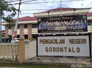 2 Pegawai Positif COVID-19, Sidang di PN Gorontalo Ditunda 2 Pekan