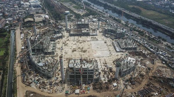 Capai 25,3 Persen Begini Progres Terkini Stadion BMW