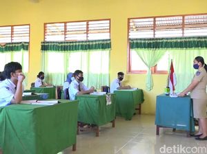 Sejumlah Sekolah di Toraja Utara Belajar Tatap Muka, Begini Suasananya
