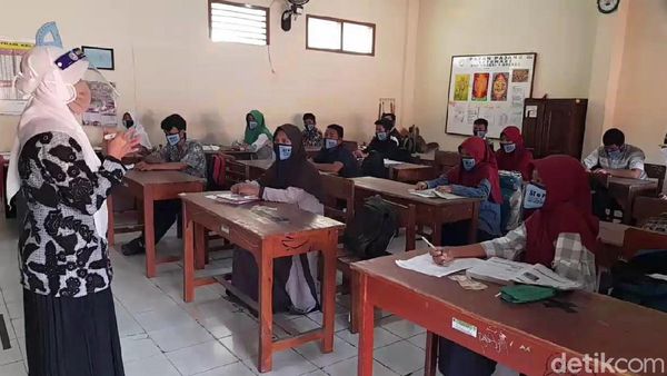 SMPN 1 Brebes Mulai Lakukan Belajar Tatap Muka