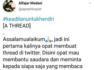 Pantau #keadilanuntukHendri, Komnas HAM Minta Penyelidikan Transparan Pantau #keadilanuntukHendri, Komnas HAM Minta Penyelidikan Transparan