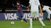 Messi pernah berjumpa dengan klub asal Qatar, Al Sadd di tahun 2011 di ajang Piala Dunia Antarklub. Messi belum bisa mengoyak gawang mereka (Getty Images)