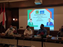 Bahas Pilkada 2020, Ketum Demokrat AHY Sambangi Kantor PPP