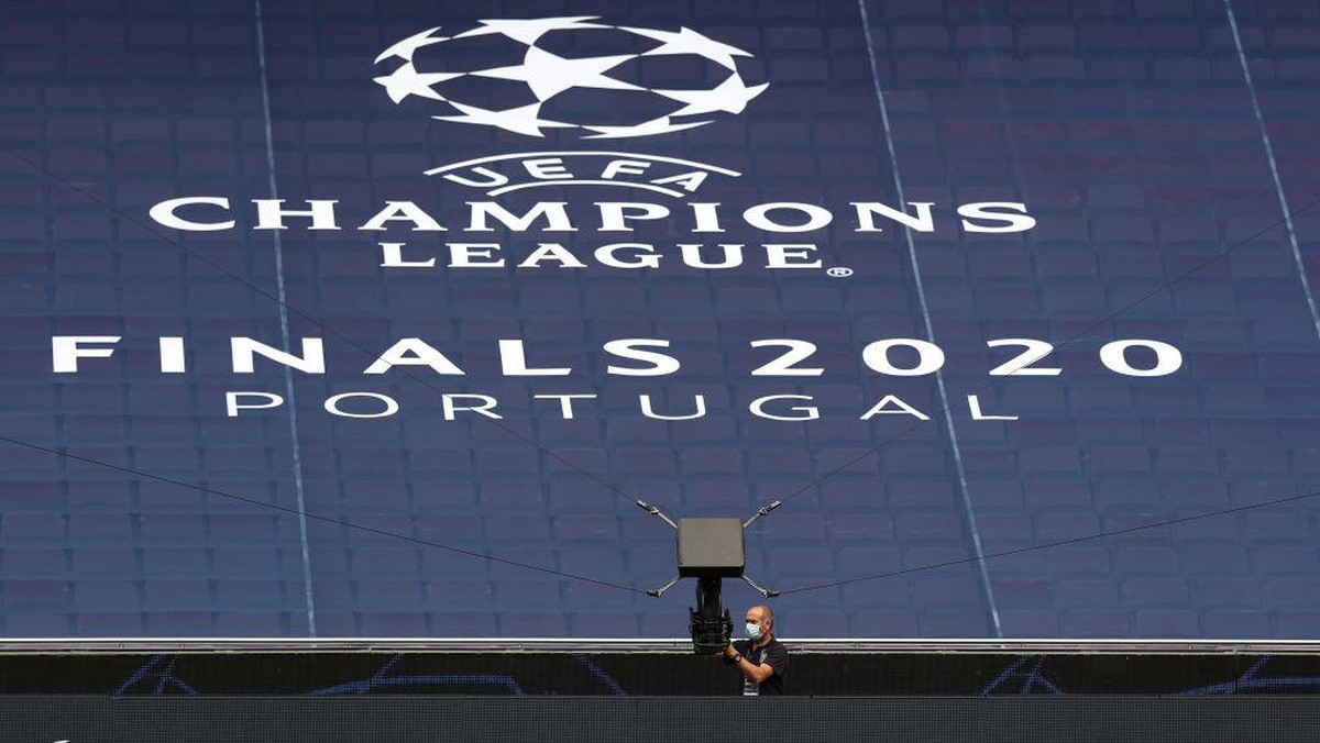 Final Liga Champions mempertemukan Paris Saint-Germain vs Bayern Munich, yang digelar di Estadio da Luz, Lisbon, Portugal, Senin (24/8/2020) dini hari WIB. (Foto: Rafael Marchante/Pool via Getty Images)
