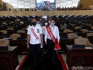 Potret Gladi Kotor Sidang Tahunan MPR dengan Protokol Kesehatan