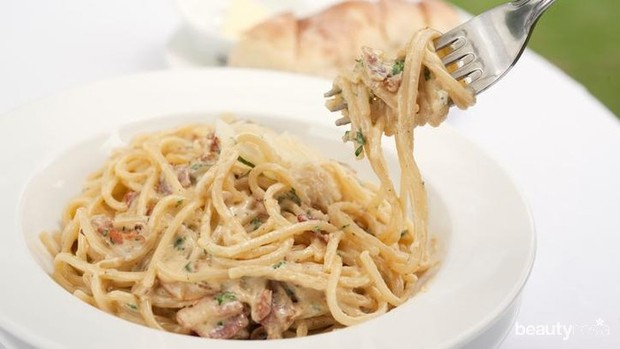 Pasta pakai susu uht