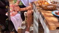 Pemain Arsenal, Mesut Oezil memilih liburan bersama keluarga. Apakah lokasinya di Turki? (Instagram)