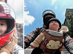 Bikin Haru! 5 Kisah Pengantar Makanan yang Bawa Anaknya