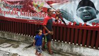 Foto Pernak-pernik Merah Putih Sambut HUT RI