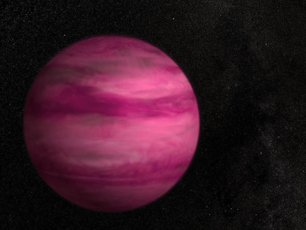 NASA Temukan Planet Gas Merah Muda yang Cantik NASA Temukan Planet Gas Merah Muda yang Cantik