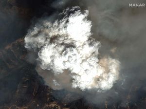 Potret Asap Pekat Akibat Kebakaran Hutan Colorado