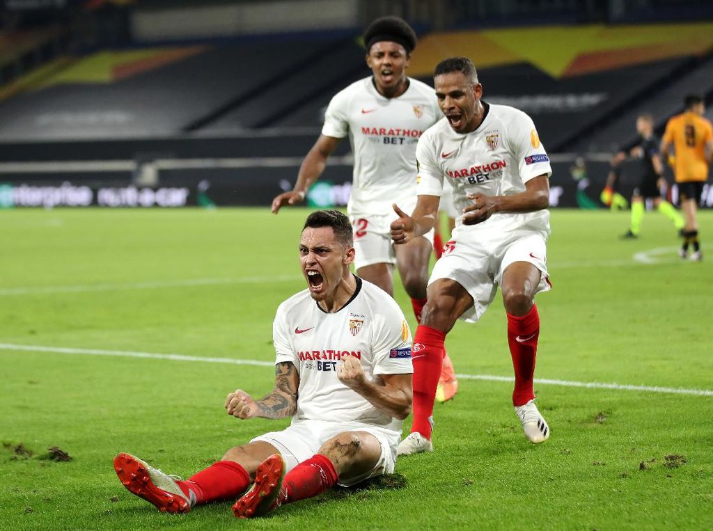 Menang Tipis dari Wolves, Sevilla Tantang MU di Liga Europa Menang Tipis dari Wolves, Sevilla Tantang MU di Liga Europa