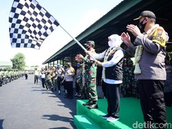 Khofifah Imbau Warga Jatim Bermasker dengan Benar