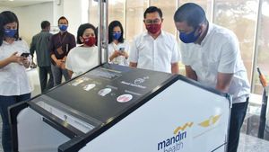 Hand Sanitizer Otomatis untuk Cegah Corona di Bandara