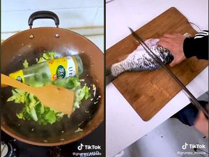 Hobi Masak Sambil Marah-marah, Pria Ini Viral di TikTok