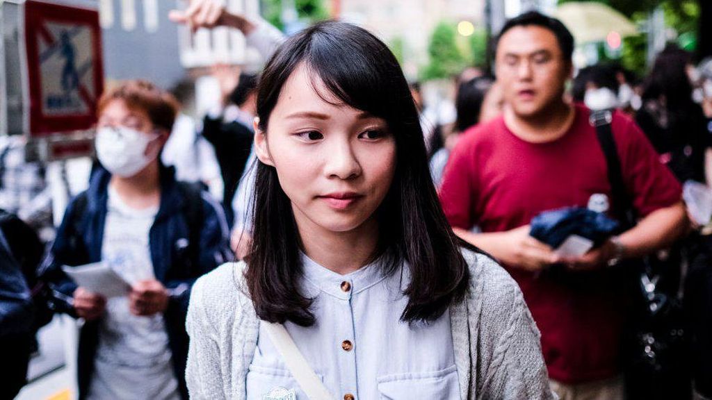 Bebasnya Dewi Demokrasi Hong Kong yang Dijuluki Mulan Asli