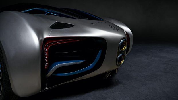 Hyperion XP-1, supercar bertenaga hidrogen dari fuel cell.
