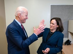 Dukungan Joe Biden untuk Kamala Harris Kalahkan Trump di Pilpres AS