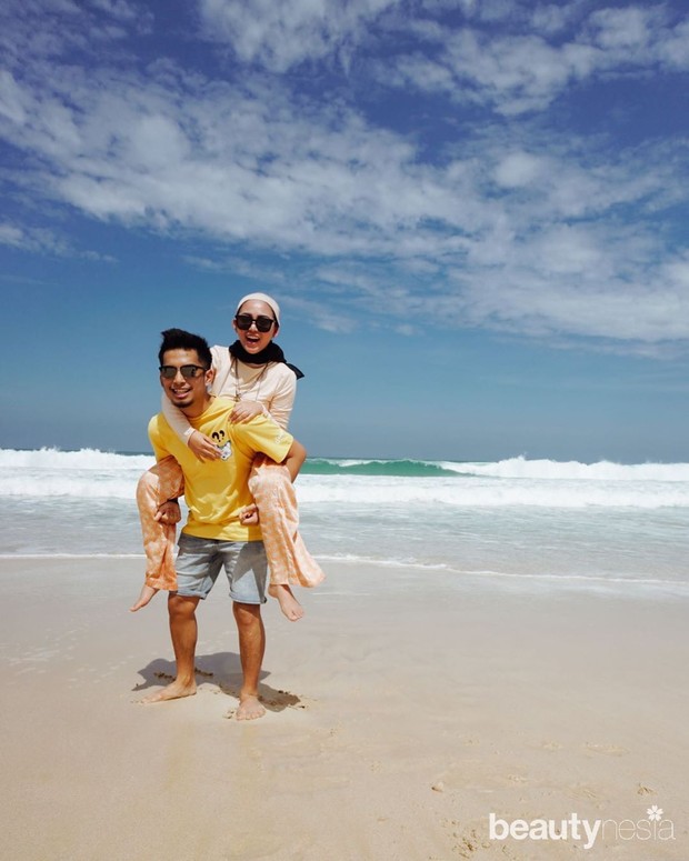 liburan seru ala Rachel Vennya di Sumba