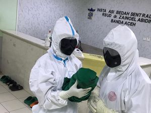 Pasien Positif Corona RSUZA Aceh Lahirkan Bayi Laki-laki