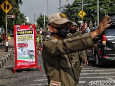 Razia Masker di Jakarta Utara Diperketat