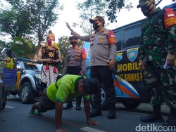 Satgas Inpres Siap Hukum Warga Mojokerto yang Tak Pakai Masker