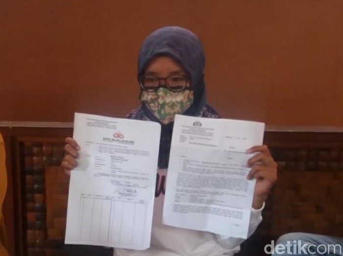 putri kandung dprd ciamis dilaporkan ke polisi oleh ayahnya