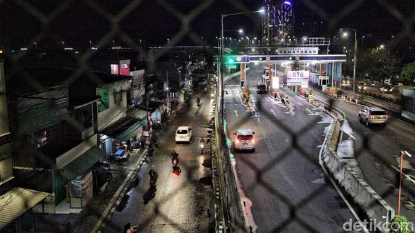 Sempat Tergenang, Kawasan Pademangan Mulai Surut