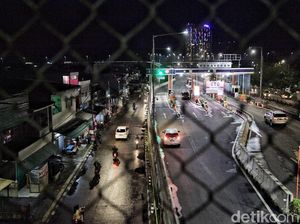 Sempat Tergenang, Kawasan Pademangan Mulai Surut