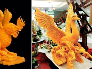 Seniman Bulgaria Ini Mengubah Labu Kuning Jadi Karya Seni Keren