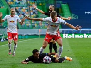 Leipzig Vs Atletico Masih Tanpa Gol di Babak Pertama