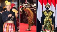 Deretan Baju Adat yang Pernah Dipakai Jokowi di Sidang Tahunan