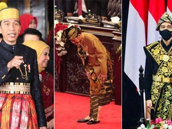 Kilas Balik Baju Adat Jokowi di Sidang Tahunan, Besok Pakai dari Daerah Mana?