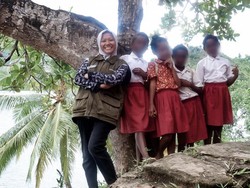 Cerita Pengajar Muda di Papua: Mengajar Via Radio Meski Tak Menjangkau Semua Lokasi