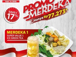 Daftar Promo Restoran di HUT Kemerdekaan RI ke-75