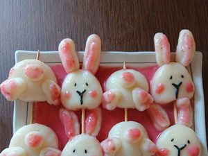 10 Dango yang Bentuknya Lucu, dari Kelinci hingga Panda