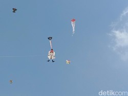 Ngeri! Detik-detik Pria di Polman Terseret Layangan Raksasa