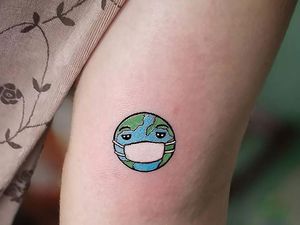 Kumpulan Tato Keren yang Menggambarkan Pandemi Corona