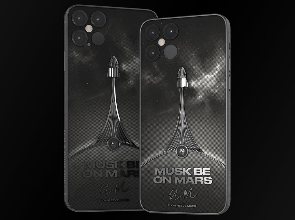 Wow! iPhone 12 Pro Bertema Elon Musk Dijual Rp 86 Juta Wow! iPhone 12 Pro Bertema Elon Musk Dijual Rp 86 Juta