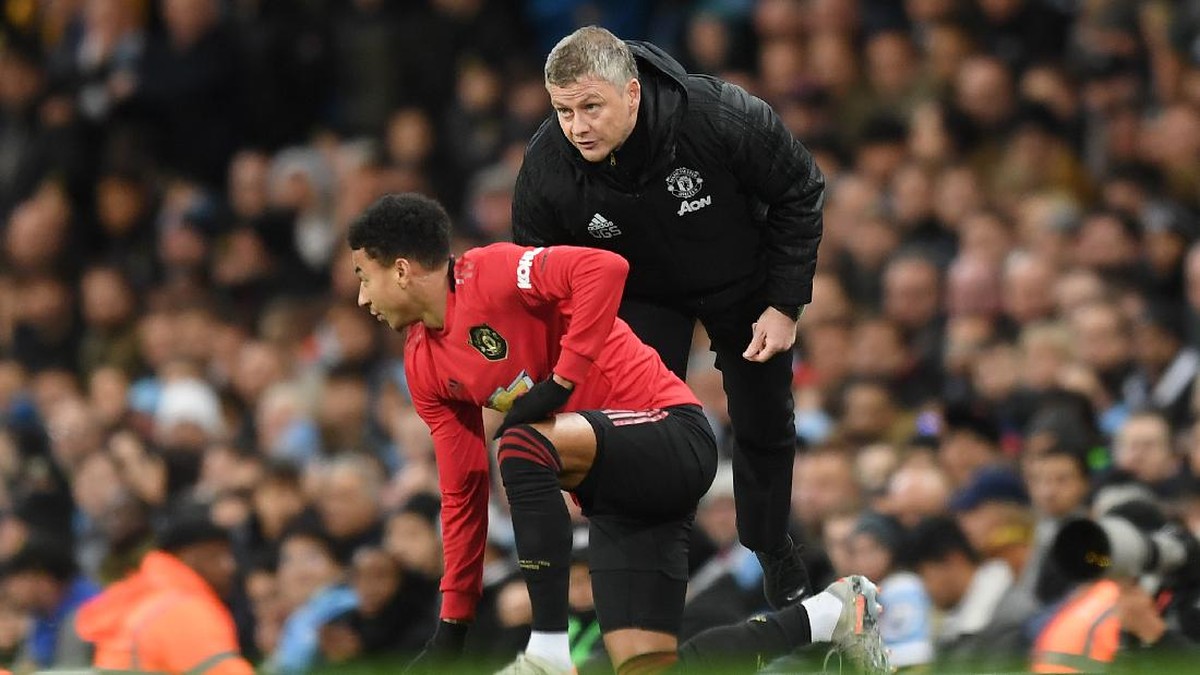 Ole Gunnar Solskjaer dianggap masih mau mempertahankan Jesse Lingard di Manchester United. (Foto: Getty Images/Michael Regan)