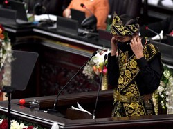 100% Karya Anak Bangsa, Ini Masker yang Dipakai Jokowi